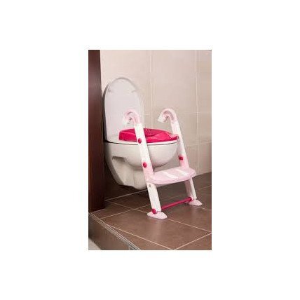 KIDSKIT Scara cu reductor wc si olita white tender rose