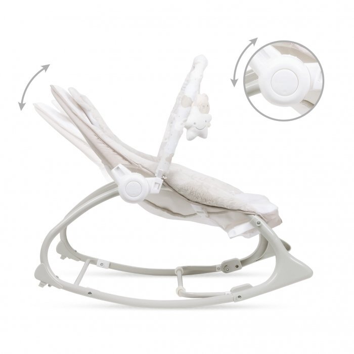 Kidwell Balansoar multifunctional cu sunete si jucarii Pino Bej