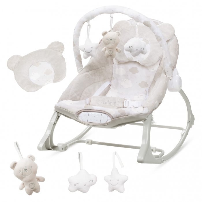 Kidwell Balansoar multifunctional cu sunete si jucarii Pino Bej