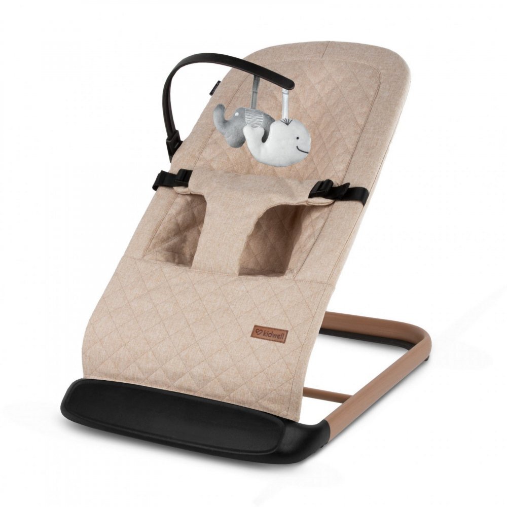 Kidwell Balansoar pentru copii full beige wooden pliabil