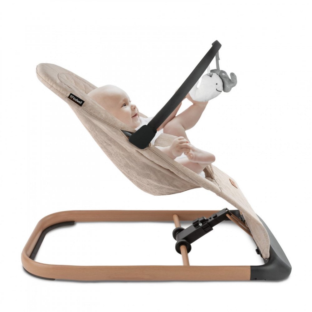 Kidwell Balansoar pentru copii full beige wooden pliabil