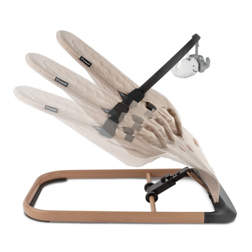Kidwell Balansoar pentru copii full beige wooden pliabil