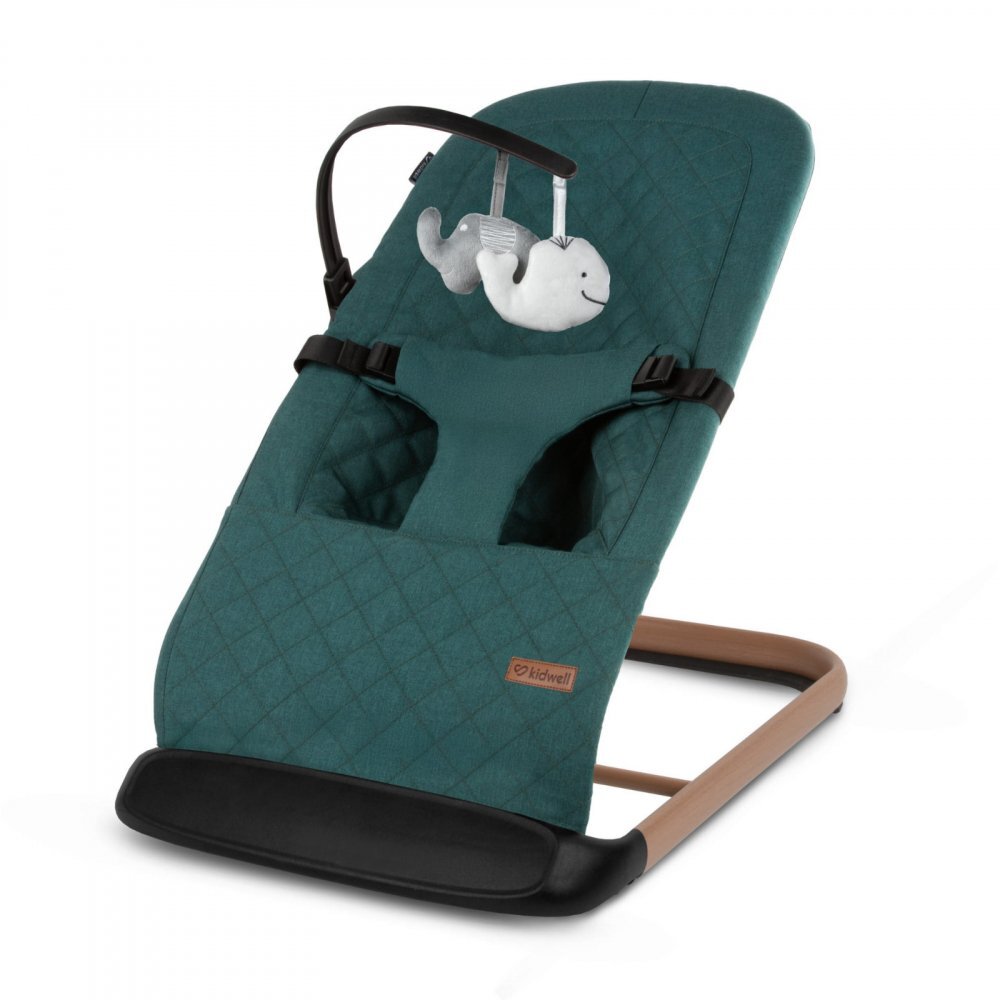 Kidwell Balansoar pentru copii green wooden pliabil