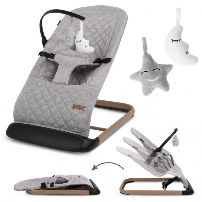 Kidwell Balansoar pentru copii Laro Full Wooden grey