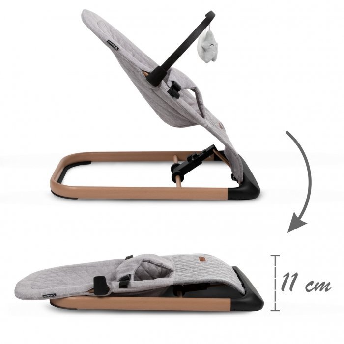 Kidwell Balansoar pentru copii Laro Full Wooden grey