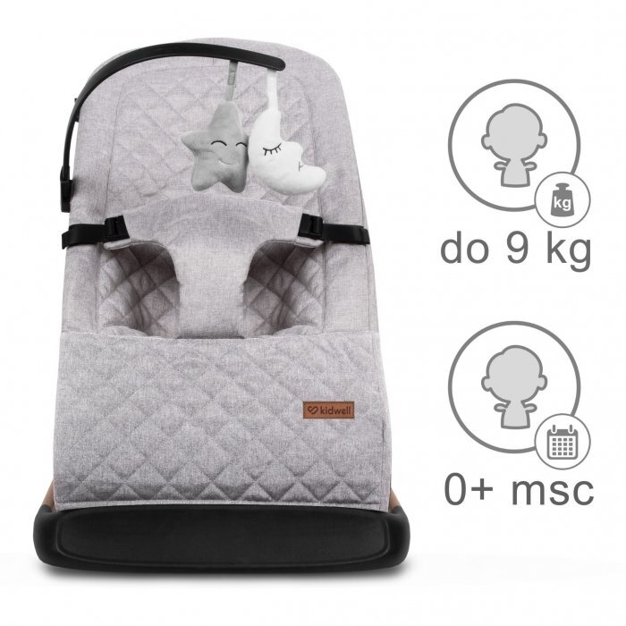 Kidwell Balansoar pentru copii Laro Full Wooden grey