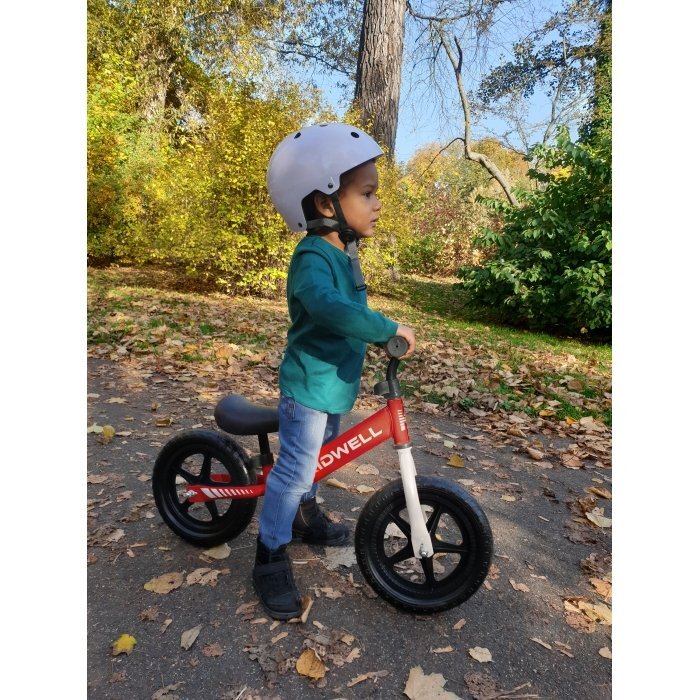 Kidwell Bicicleta de echilibru fara pedale Rebel Red reglabila