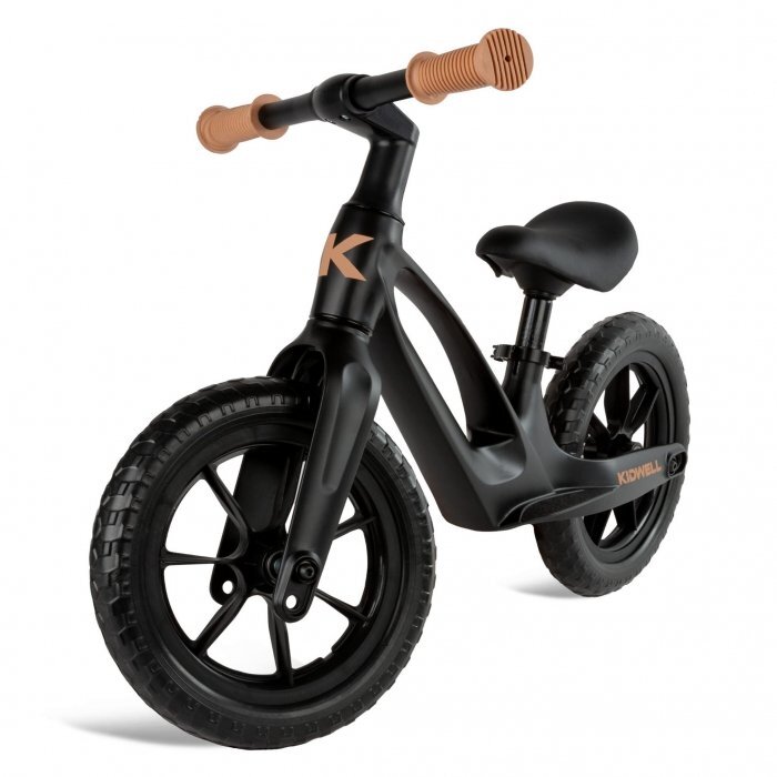 Kidwell Bicicleta fara pedale cadru magneziu roti EVA Vito Negru
