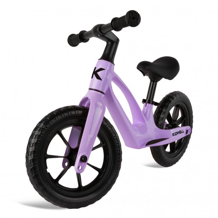 Kidwell Bicicleta fara pedale cadru magneziu roti EVA Vito Violet