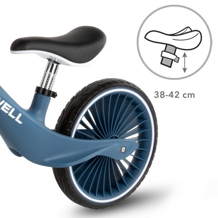 Kidwell Bicicleta fara pedale cadru nailon roti PU NIX Bleumarin