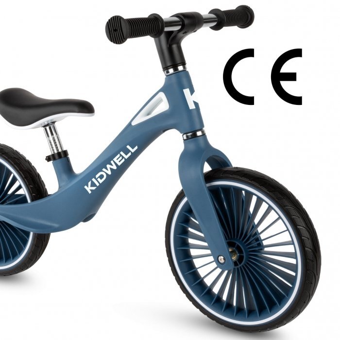 Kidwell Bicicleta fara pedale cadru nailon roti PU NIX Bleumarin