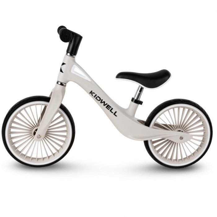 Kidwell Bicicleta fara pedale cadru nailon roti PU NIX Gri