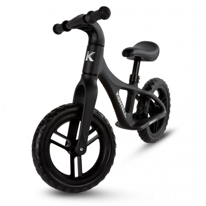 Kidwell Bicicleta fara pedale Jogo Black roti din spuma Eva greutate admisa 30 kg