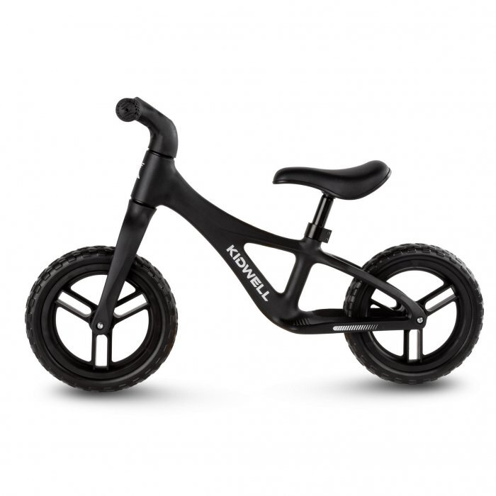 Kidwell Bicicleta fara pedale Jogo Black roti din spuma Eva greutate admisa 30 kg