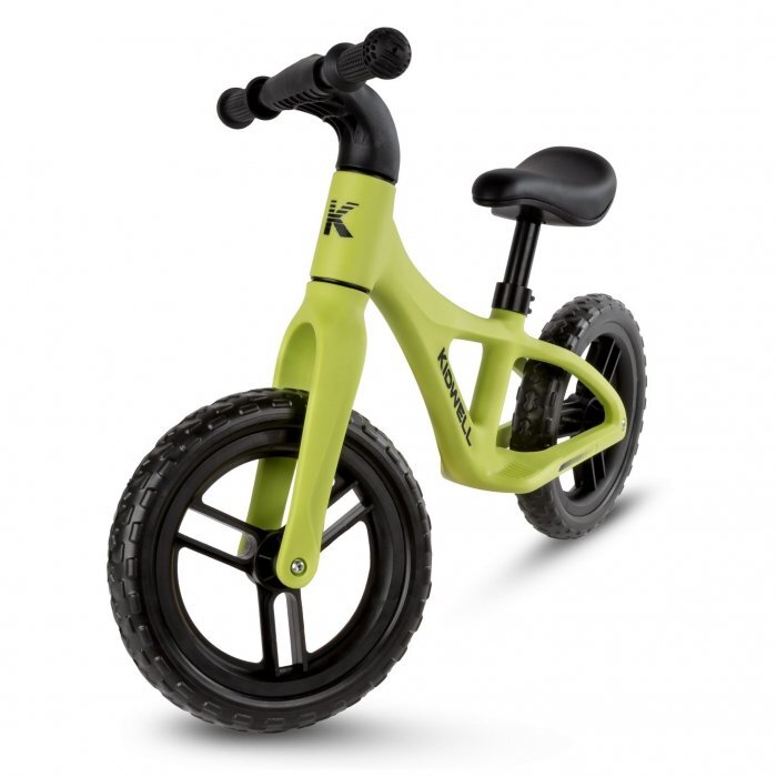Kidwell Bicicleta fara pedale Jogo Lime roti din spuma Eva greutate admisa 30 kg