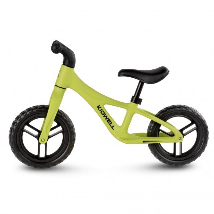 Kidwell Bicicleta fara pedale Jogo Lime roti din spuma Eva greutate admisa 30 kg