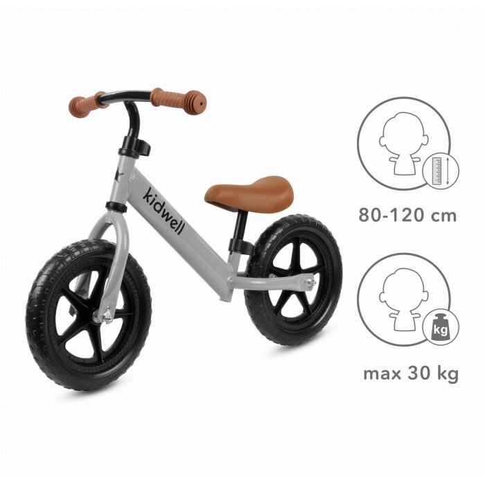 Kidwell Bicicleta fara pedale Rebel gray