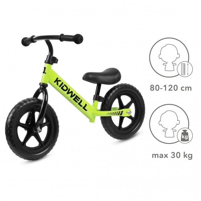 Kidwell Bicicleta fara pedale Rebel green