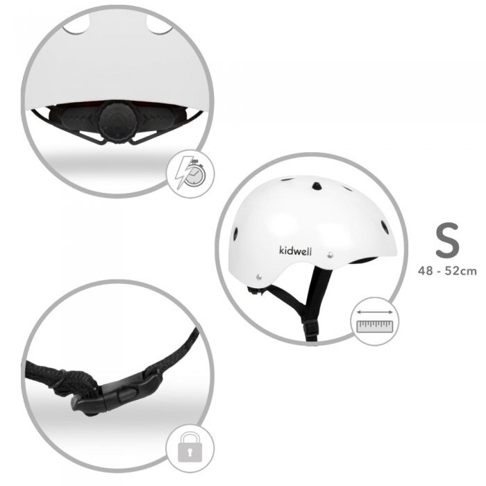 Kidwell Casca de protectie pentru copii ORIX alb