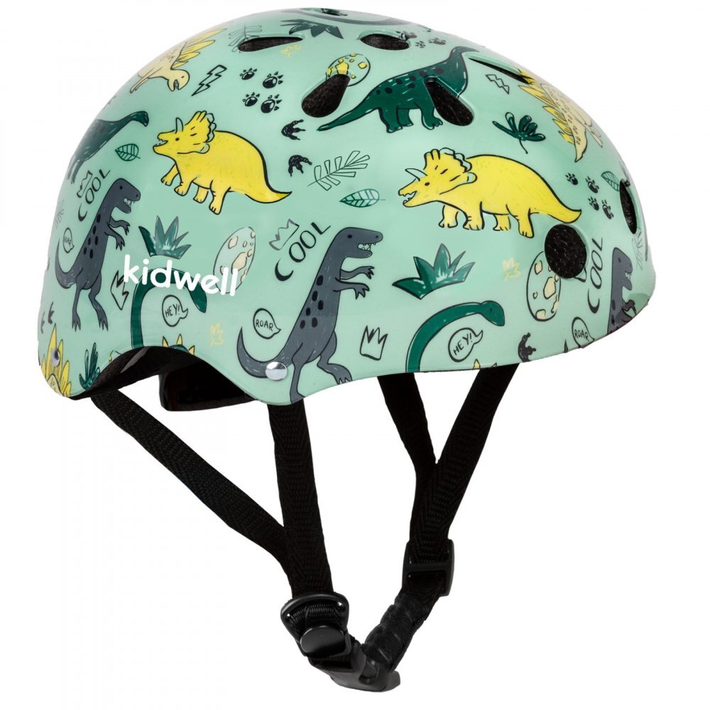 Kidwell Casca de protectie pentru copii Orix Plus Dino sistem de reglare S 48-52 cm 1 an+