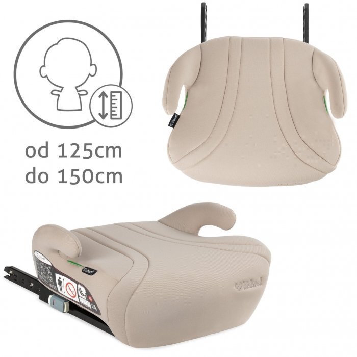 Kidwell Inaltator auto pentru copii Bono Beige cu isofix 125-150 cm
