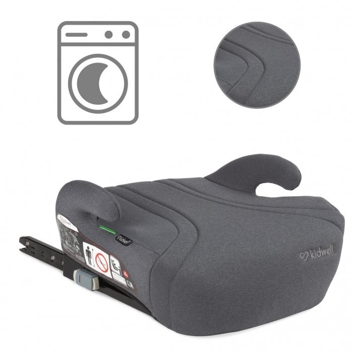 Kidwell Inaltator auto pentru copii Bono Grey cu isofix 125-150 cm