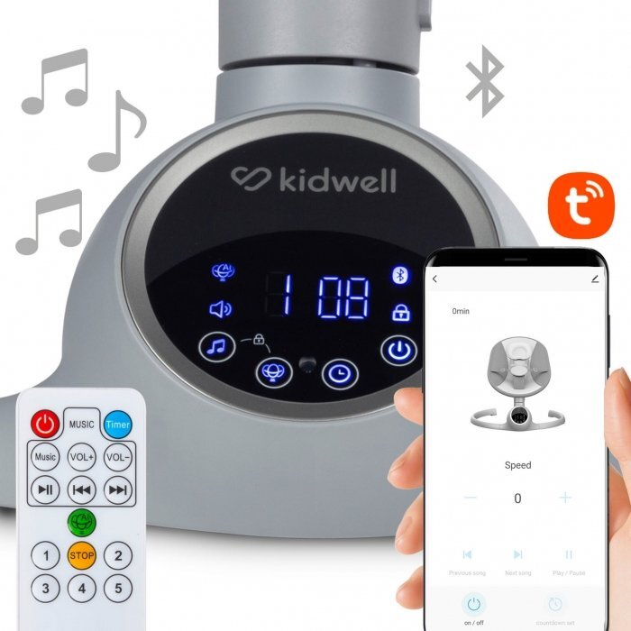 Kidwell Leagan electric 2 in 1 Reve Gray Silver