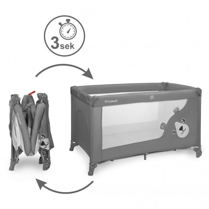Kidwell Patut pliabil Blissy Duo gray