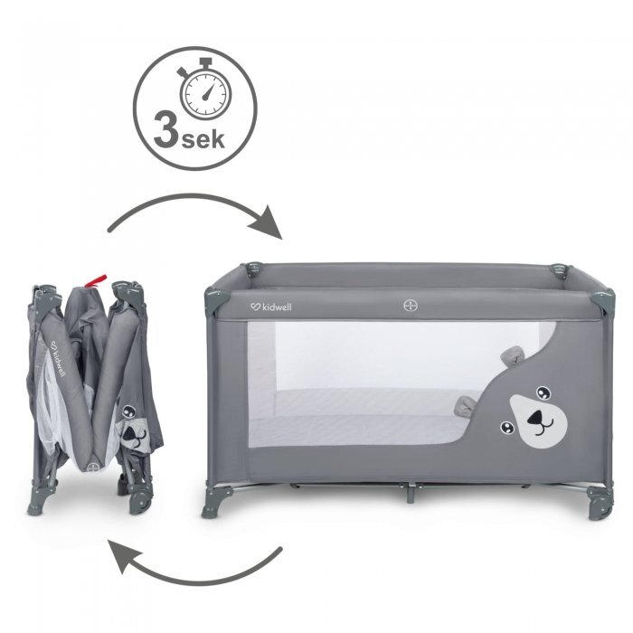 Kidwell Patut pliabil Blissy Gray