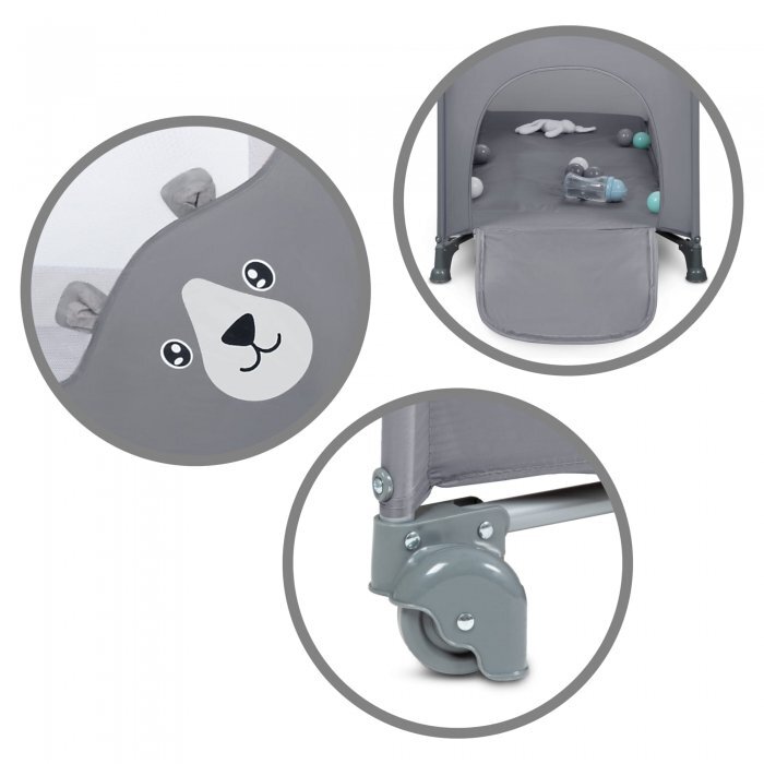 Kidwell Patut pliabil Blissy Gray