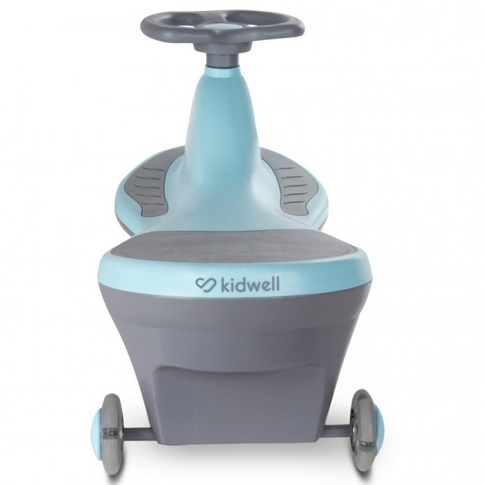 Kidwell PlasmaCar gravitational Rollo Albastru roti LED greutate admisa 100 kg varsta 3 ani+