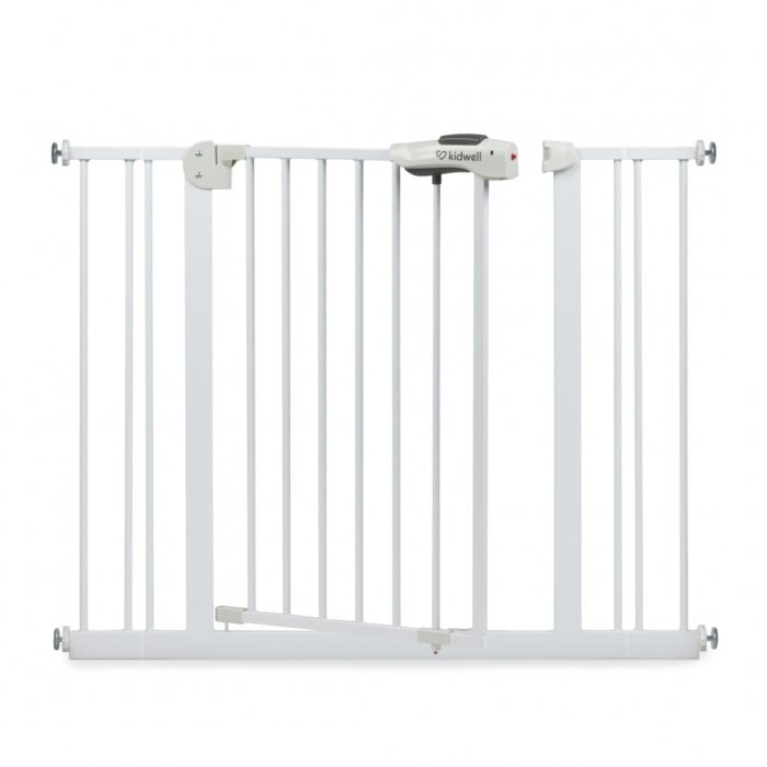 Kidwell Poarta de siguranta 74-105 cm Guarda alb