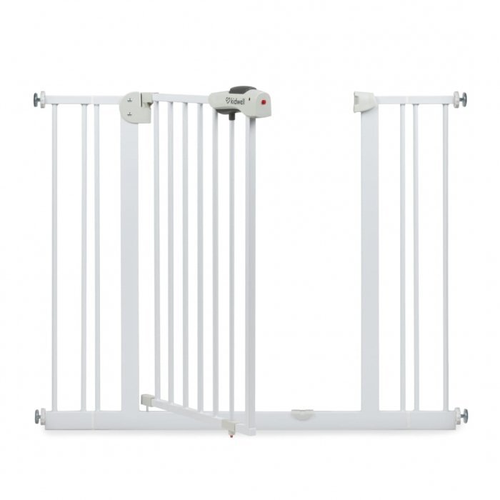 Kidwell Poarta de siguranta 74-105 cm Guarda alb