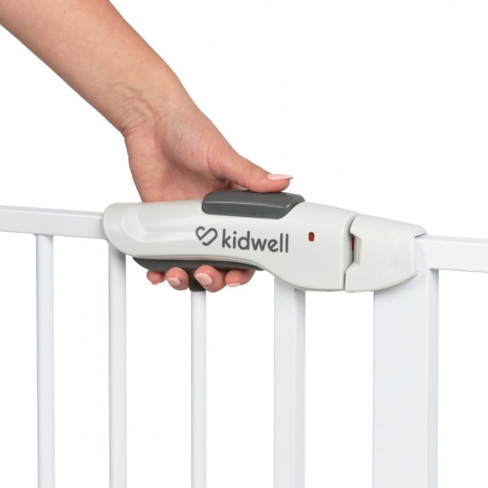 Kidwell Poarta de siguranta 74-105 cm Guarda alb