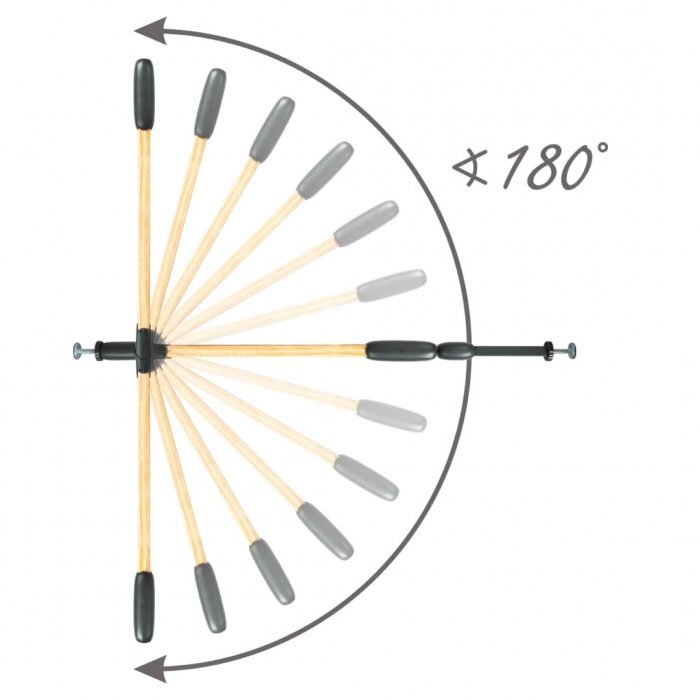 Kidwell Poarta de siguranta 74-105 cm Trasti negru