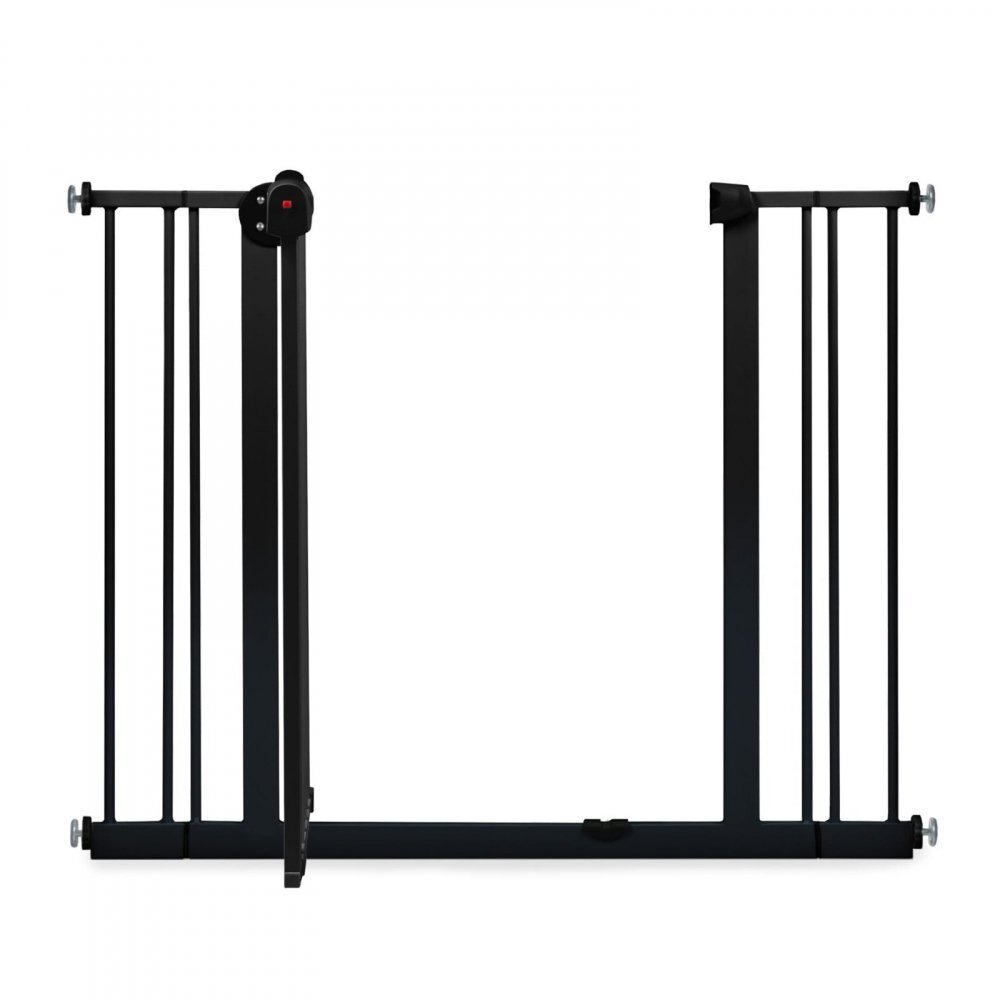 Kidwell Poarta de siguranta Guarda din otel functie auto close 75-104 cm Negru