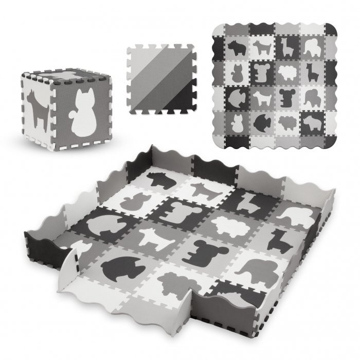 Kidwell Salteluta de joaca tip puzzle Happy Zoo