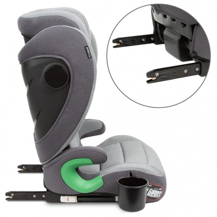 Kidwell Scaun auto cu Isofix 15-36 Kg Weston Light Gray i-Size
