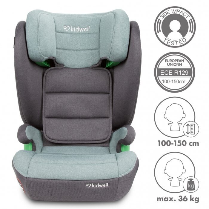 Kidwell Scaun auto cu Isofix 15-36 Kg Weston Mint i-Size