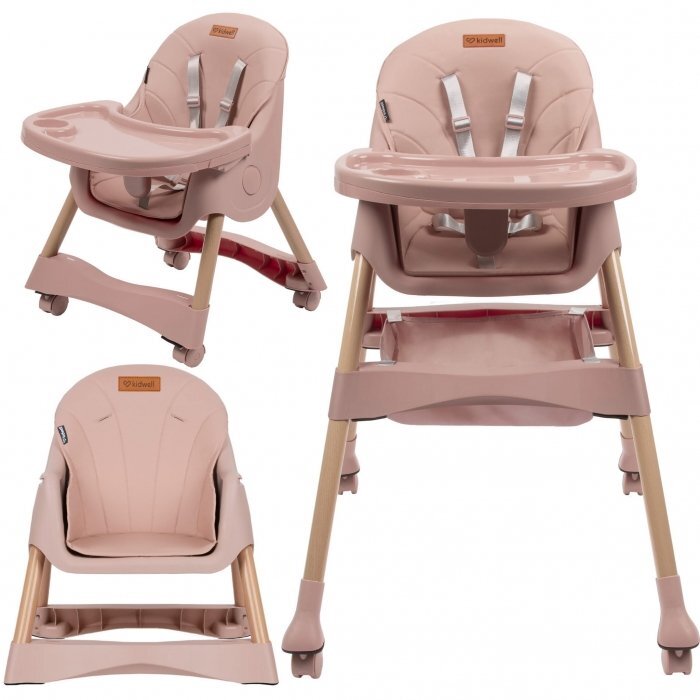 Kidwell Scaun de masa 2 in 1 Karimi roz