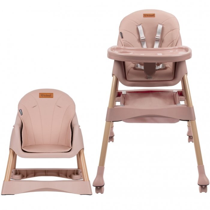 Kidwell Scaun de masa 2 in 1 Karimi roz