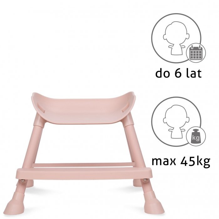 Kidwell Scaun de masa 4 in 1 Eatan Pink