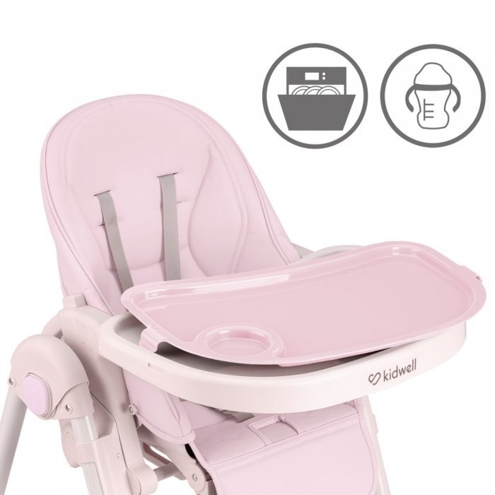 Kidwell Scaun de masa Bento roz