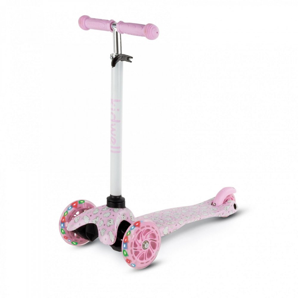 Kidwell Trotineta pentru copii Uno Puppy reglabila roti luminoase 3+ ani pana la 25 kg