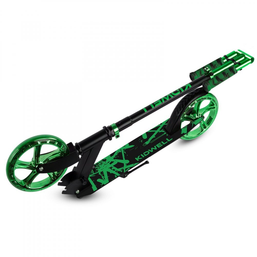 Kidwell Trotineta pliabila Blast Light Green roti mari 200 mm rulmenti ABEC-7 ultra usoara 3.8 kg 100 kg 8+ ani