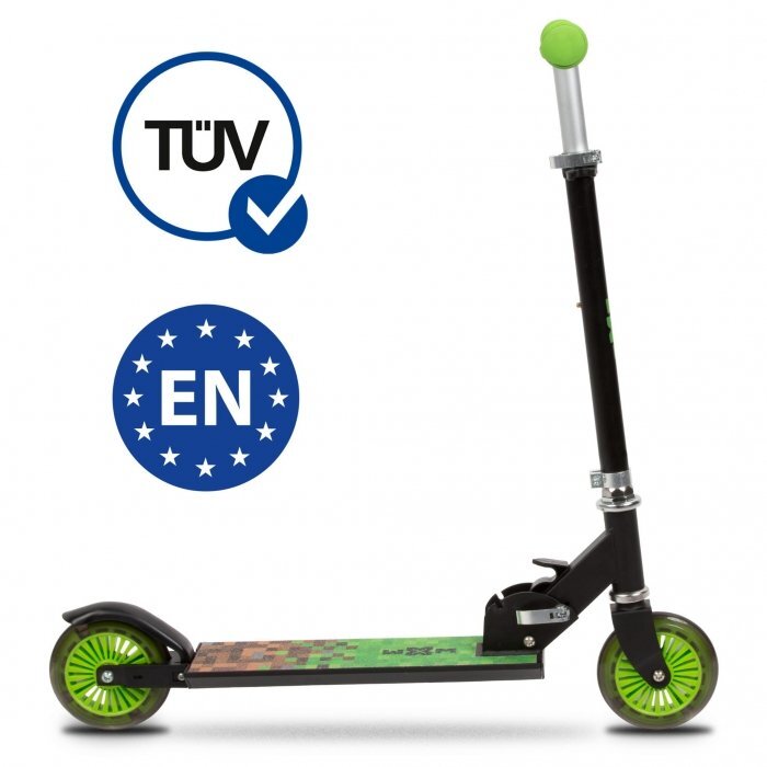 Kidwell Trotineta pliabila WXM Skipo Game cu 2 roti LED pliabila ghidon reglabil din aluminiu greutate suportata 50 kg varsta 3 ani+