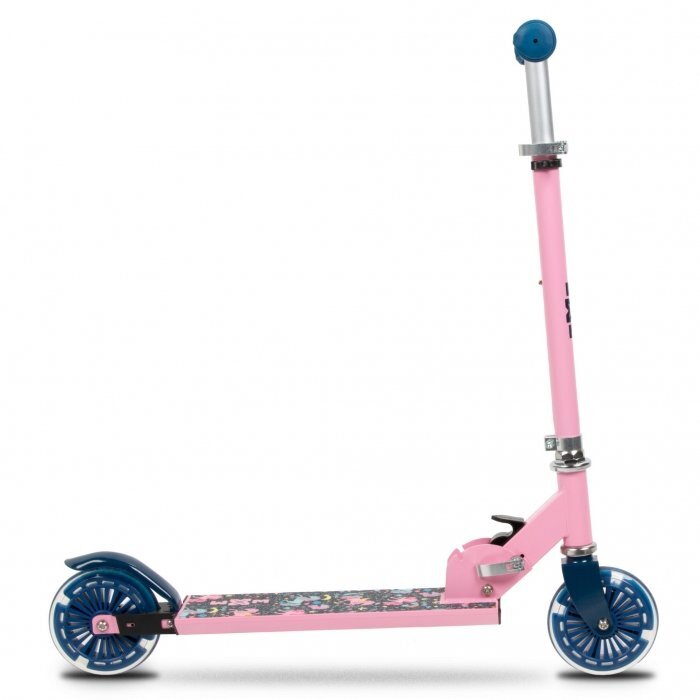 Kidwell Trotineta pliabila WXM Skipo Unicorncu 2 roti LED pliabila ghidon reglabil din aluminiu greutate suportata 50 kg varsta 3 ani+