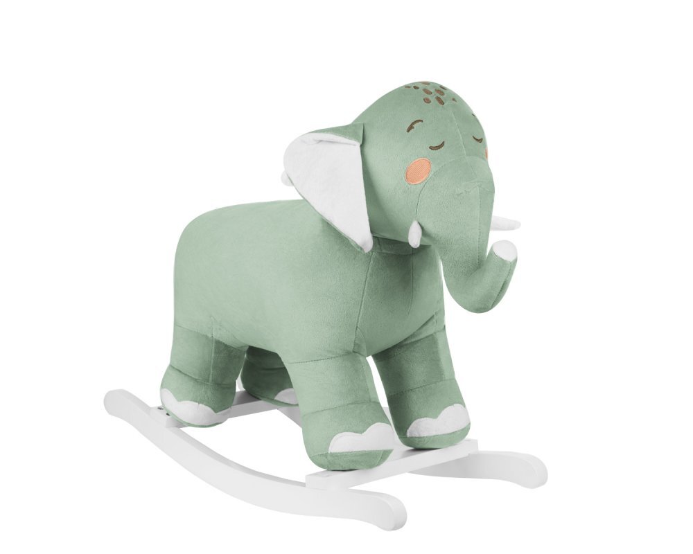 KikkaBoo Balansoar din plus cu baza din lemn Elephant