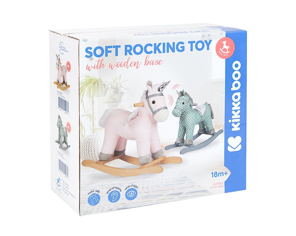 KikkaBoo Balansoar din plus White Horse