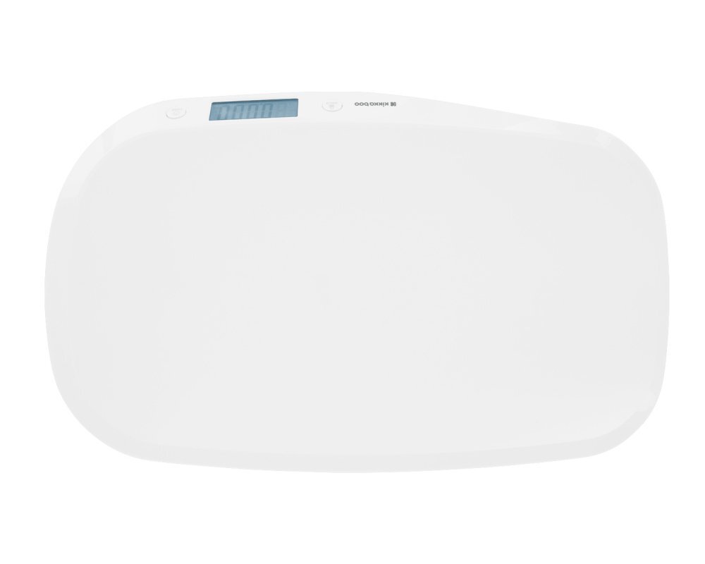 KikkaBoo Cantar digital pentru bebelusi Lyra Whitedesign compact cu afisaj LCD cu lumina alba functie Holdfunctie taraoprire automata dupa 2 minuteprecizie de la 50g pana la 20kgSuprafata concava ergonomica+centimetru